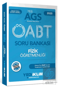 2025 MEB AGS ÖABT Fizik Öğretmenliği Soru Bankası