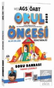 2025 MEB AGS ÖABT Okul Öncesi Alan Bilgisi Öğretmenliği Tamamı Çözümlü Soru Bankası