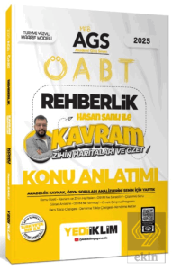 2025 MEB AGS ÖABT Rehberlik Hasan Sanlı ile Kavram Zihin Haritaları ve Özet Konu Anlatımı