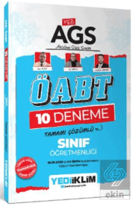 2025 MEB AGS ÖABT Sınıf Öğretmenliği Tamamı Çözümlü 10 Deneme Sınavı