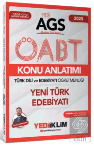 2025 MEB AGS ÖABT Türk Dili ve Edebiyatı Öğretmenliği Yeni Türk Edebiyatı Konu Anlatımı