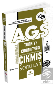 2025 MEB AGS Türkiye Coğrafyası Video Çözümlü Çıkmış Sorular