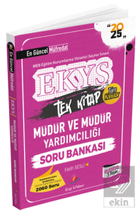2025 MEB EKYS Müdür ve Müdür Yardımcılığı Soru Bankası