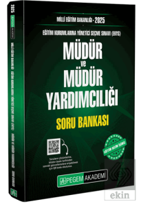 2025 Millî Eğitim Bakanlığı EKYS Müdür ve Müdür Yardımcılığı Soru Bankası