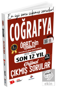 2025 ÖABT Coğrafya Öğretmenliği Çıkmış Sorular Son 12 Yıl Çözümlü