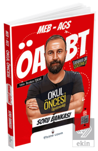 2025 ÖABT MEB-AGS Okul Öncesi Öğretmenliği Soru Bankası Çözümlü