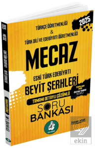 2025 ÖABT Türkçe-Türk Dili Edebiyatı Öğretmenliği Eski Türk Edebiyatı, Beyit Şerhleri Mecaz Soru Bankası