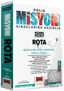 2025 Polis Misyon Sınavlarına Hazırlık Diplomat Serisi Rota Modüler Soru Bankası