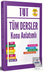 2025 TYT Tüm Dersler Konu Anlatımlı