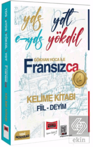 2025 YDS YDT E-YDS YÖKDİL Gökhan Hoca İle Fransızca Kelime Kitabı Fiil-Deyim