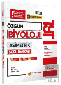 2025 YKS-TYT Asimetrik Biyoloji Özgün Soru Bankası Yeni Nesil Dijital Çözümlü