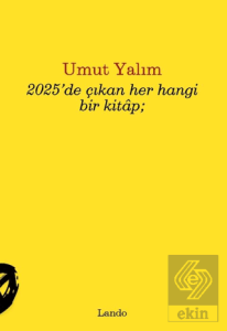 2025'de Çıkan Her Hangi Bir Kitap