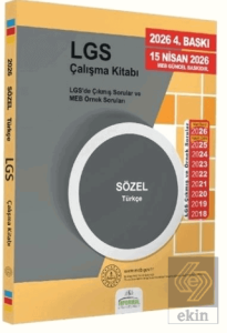 2026 8. Sınıf LGS MEB Örnek Soruları Türkçe Sözel Çalışma Kitabı