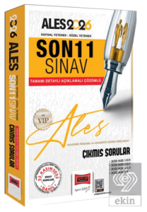 2026 ALES Sayısal-Sözel Yetenek Son 11 Sınav Çıkmış Sorular (23 Kasım 2025)