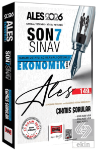 2026 ALES Sayısal-Sözel Yetenek Son 7 Sınav Çıkmış Sorular (Ekonomik Seri)