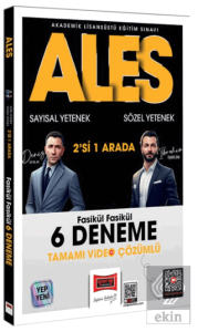 2026 ALES Sayısal Yetenek - Sözel Yetenek Fasikül Fasikül Tamamı Video Çözümlü 6 Deneme