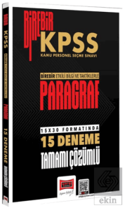 2026 Birebir KPSS Paragraf Tamamı Çözümlü 15 Deneme Sınavı