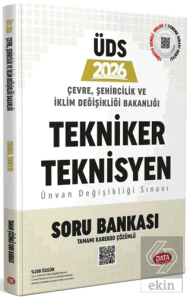 2026 Çevre, Şehircilik ve İklim Değişikliği Bakanlığı Tekniker ve Teknisyen Ünvan Değişikliği Sınavı Soru Bankası