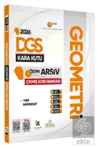 2026 DGS GEOMETRİNİN Kara Kutusu ÖSYM Çıkmış Soru Havuzu Bankası Konu Özetli Video/PDF Çözümlü