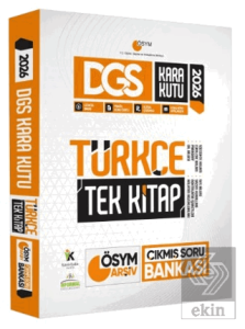 2026 DGS Kara Kutu Türkçe TEK KİTAP ÖSYM Arşiv Çıkmış Soru Bankası Konu Özetli Dijital Çözümlü