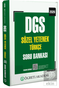 2026 DGS Sözel Yetenek Türkçe Tamamı Çözümlü Soru Bankası