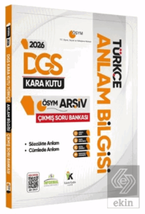 2026 DGS Türkçenin Kara Kutusu ANLAM BİLGİSİ (Sözcük-Cümle) Çıkmış Soru Bankası Konu Özetli Dijital Çözümlü