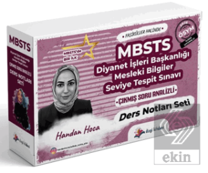 2026 Diyanet İşleri Başkanlığı Mesleki Bilgiler Seviye Tesit Sınavı MBSTS Çıkmış Soru Analizli Konu Anlatım Seti