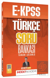 2026 E-KPSS Türkçe Soru Bankası Çözümlü