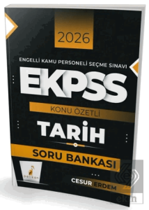 2026 EKPSS Tarih Konu Özetli Soru Bankası