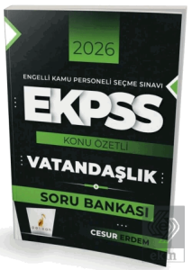2026 EKPSS Vatandaşlık Konu Özetli Soru Bankası