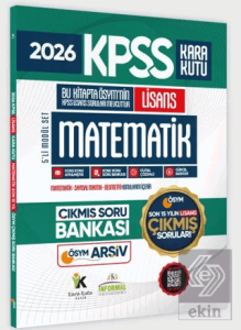 2026 FULLLisans KPSS Lisans Matematik Kara Kutu ÖSYM Çıkmış Soru Bankası Son 15 Yıl
