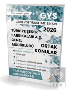 2026 GYS Türkiye Şeker Fabrikaları A.Ş Genel Müdürlüğü Ortak Konular Tamamı Çözümlü Soru Bankası
