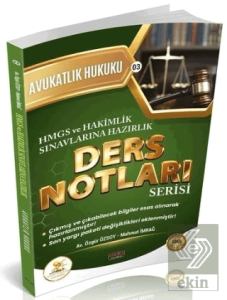 2026 HMGS Hakimlik HUKAL Avukatlık Hukuku Ders Notları