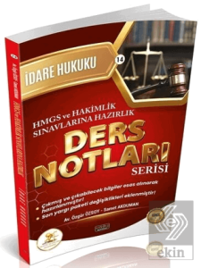 2026 HMGS Hakimlik HUKAL İdare Hukuku Ders Notları