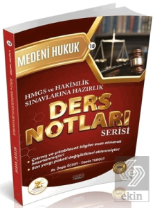 2026 HMGS Hakimlik HUKAL Medeni Hukuk Ders Notları