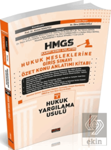 2026 HMGS Hukuk Yargılama Usulü Özet Konu Anlatımı