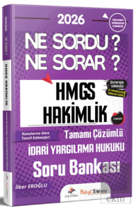 2026 Hukuk Atölyesi Hakimlik HMGS Ne Sordu Ne Sorar İdari Yargılama Hukuku Tamamı Çözümlü Soru Bankası