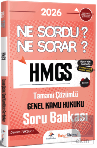 2026 Hukuk Atölyesi HMGS Hakimlik Genel Kamu Hukuku Ne Sordu Ne Sorar Soru Bankası