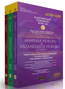 2026 Kanunname Hakimlik Kod:24 Konu Anlatımı