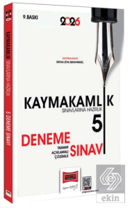 2026 Kaymakamlık Sınavlarına Hazırlık 5 Deneme Sınavı