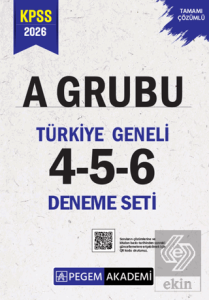 2026 KPSS A Grubu Tamamı Çözümlü Türkiye Geneli 4-5-6 (3lü Deneme Seti)