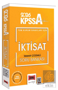 2026 KPSS-A Grubu Tüm Kurum Sınavları İçin İktisat Tamamı Çözümlü Soru Bankası
