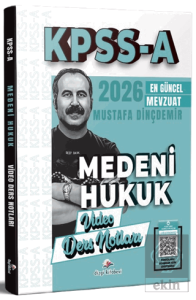 2026 KPSS A Medeni Hukuk Video Ders Notları