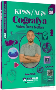 2026 KPSS Atölye Genel Kültür Coğrafya Video Ders Notları