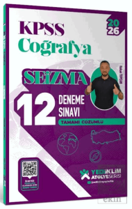 2026 KPSS Atölye Serisi Coğrafya Seizma Tamamı Çözümlü 12 Deneme Sınavı