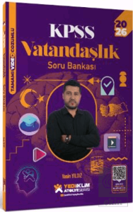 2026 KPSS Atölye Serisi Genel Kültür Vatandaşlık Tamamı Video Çözümlü Soru Bankası