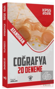 2026 KPSS Coğrafya 20 Deneme Çözümlü