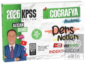 2026 KPSS Coğrafya Akademisi Video Ders Notları