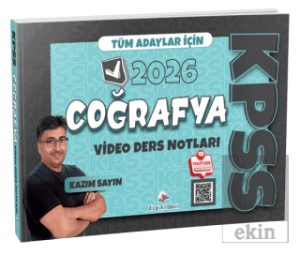 2026 KPSS Coğrafya Konu Anlatımı