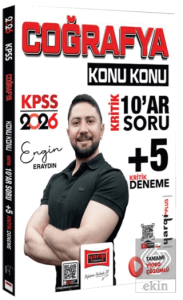 2026 KPSS Coğrafya Konu Konu Kritik 10ar Soru +5 Kritik Deneme Sınavı